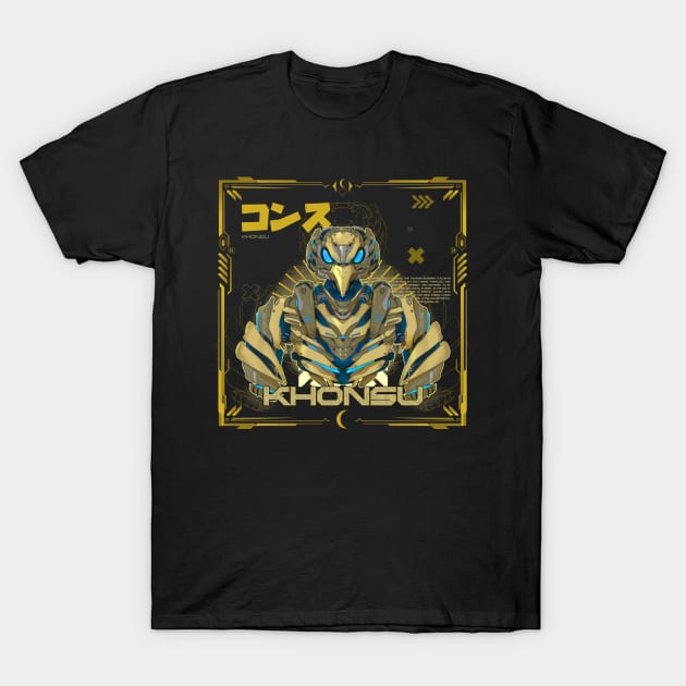 KHONSU GOD OF THE MOON MECHA VERSION T-Shirt by Dnz